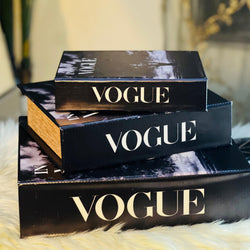 Decorative Vogue Secret Books & Jewellery Box