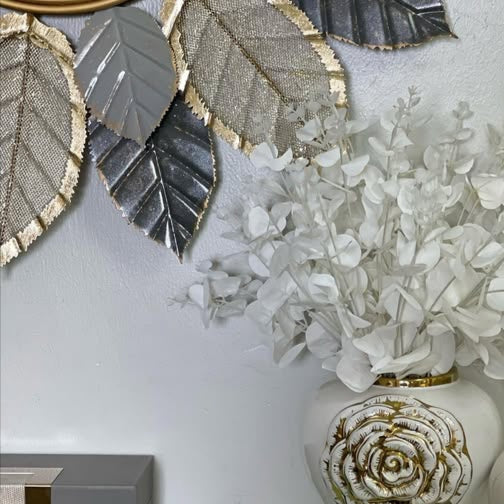 Grey and Gold Home Decoration