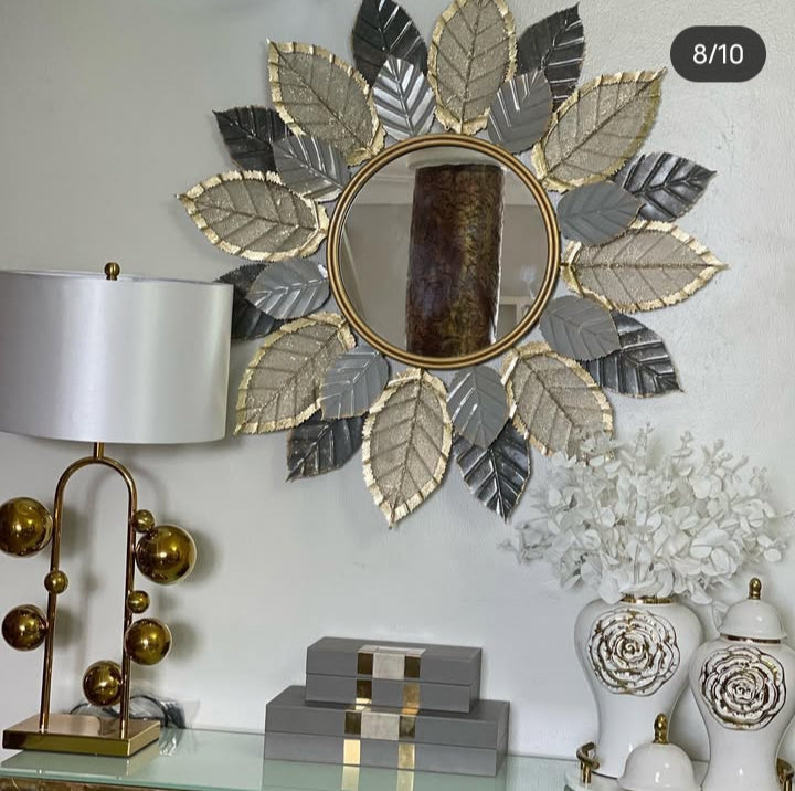 Grey and Gold Home Decoration