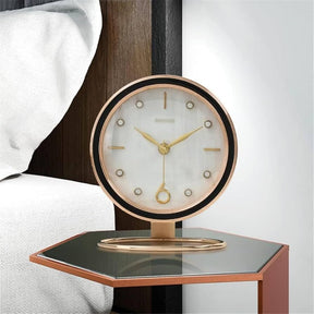 Decorative Metal Table Clock