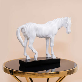 Modern Horse Sculpture Resin Ornament