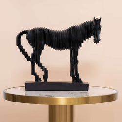 Modern Horse Sculpture Resin Ornament