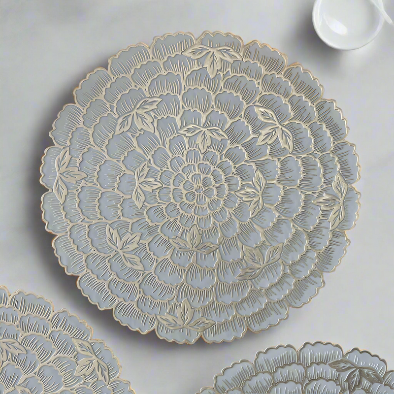 Beaded Round Table Placemat