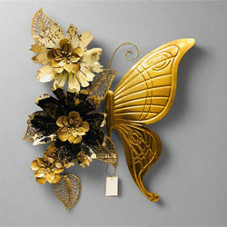 Butterfly Design Metal Wall Frame