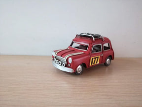 Red Mini Cooper Miniature