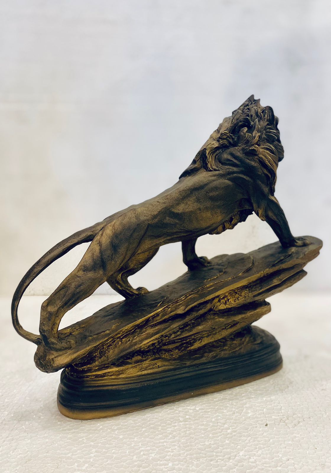 Bronze Lion Statue