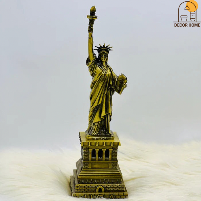 The Metal Statue Of Liberty