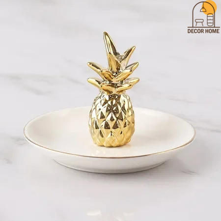 Pineapple Jewellery Dish Decor