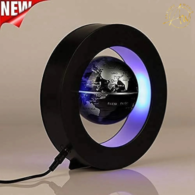 Magnetised Floating Globe With LED Light