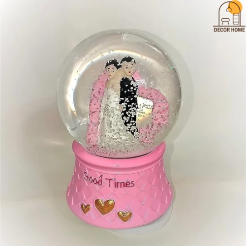 Beautiful Couple Snow Globe