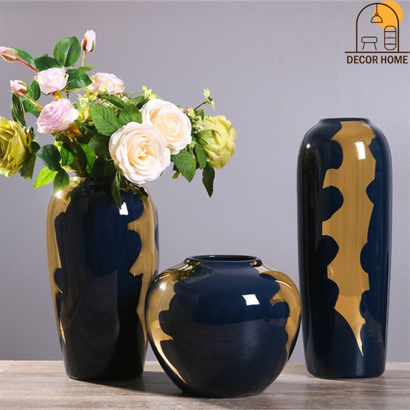 Ceramic Chic Vase Set (Set Of 3)