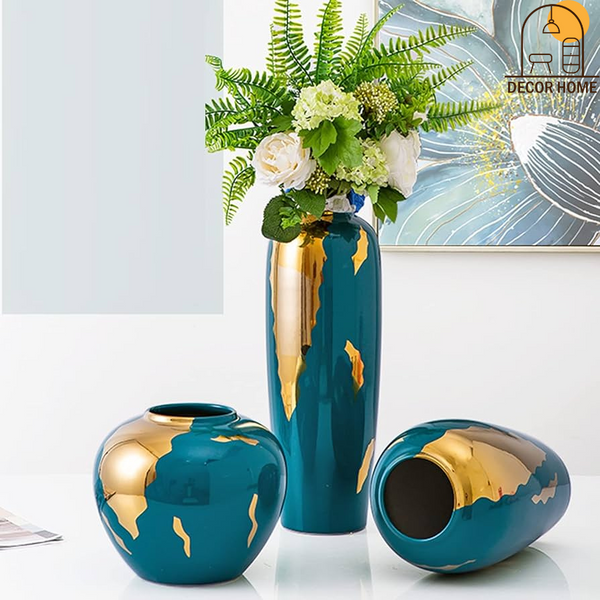 Ceramic Chic Vase Set (Set Of 3)