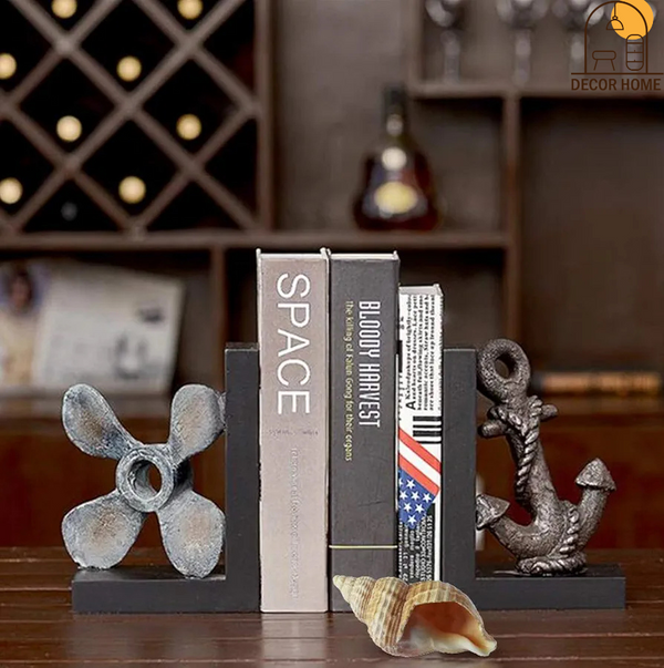 Nautical Decoration Bookends (Pair)