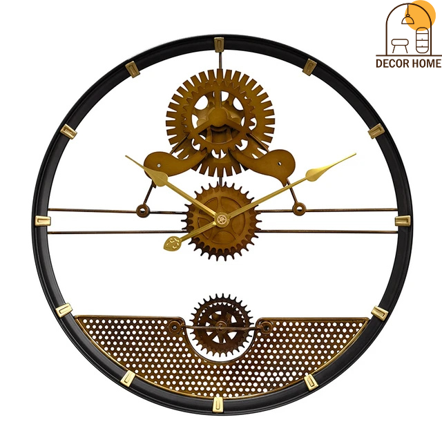 Creative Hollow Gear Wall Clock