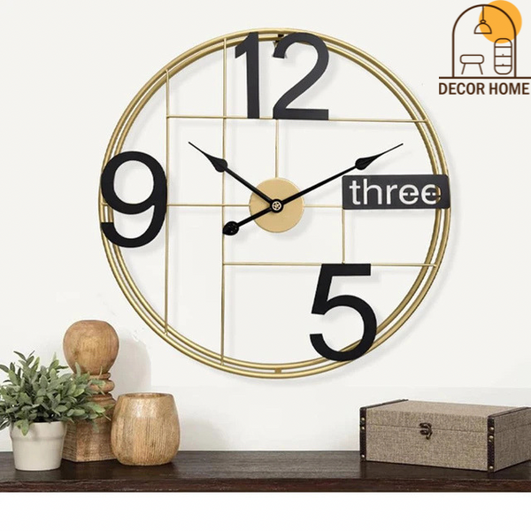 Vintage Retro Industrial Wall Clock