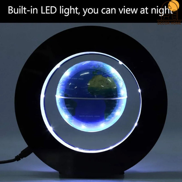 Magnetised Floating Globe with LED light