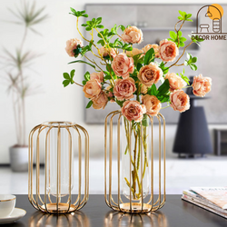 Modern Metal Vase Decor