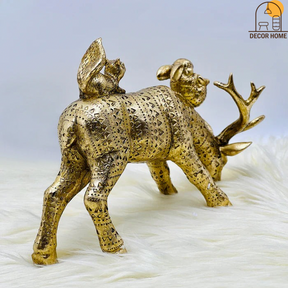 Elegant Jungle Deer  Sculpture