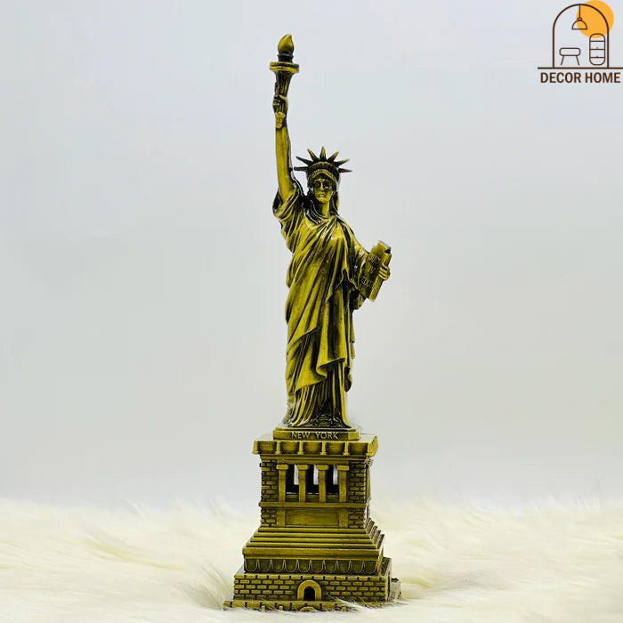 The Metal Statue Of Liberty