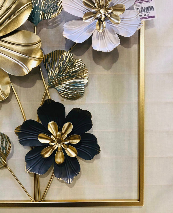 Metal Floral Wall Decor