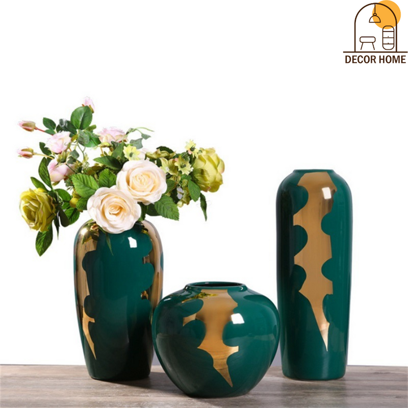 Ceramic Chic Vase Set (Set Of 3)