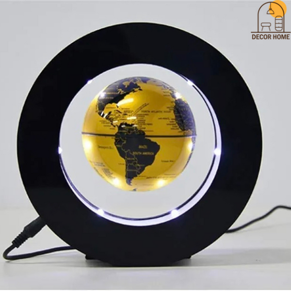 Magnetised Floating Globe With LED Light