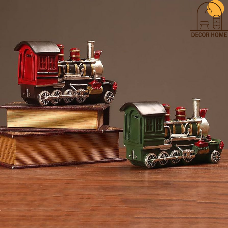 Secret Retro Train Money Bank