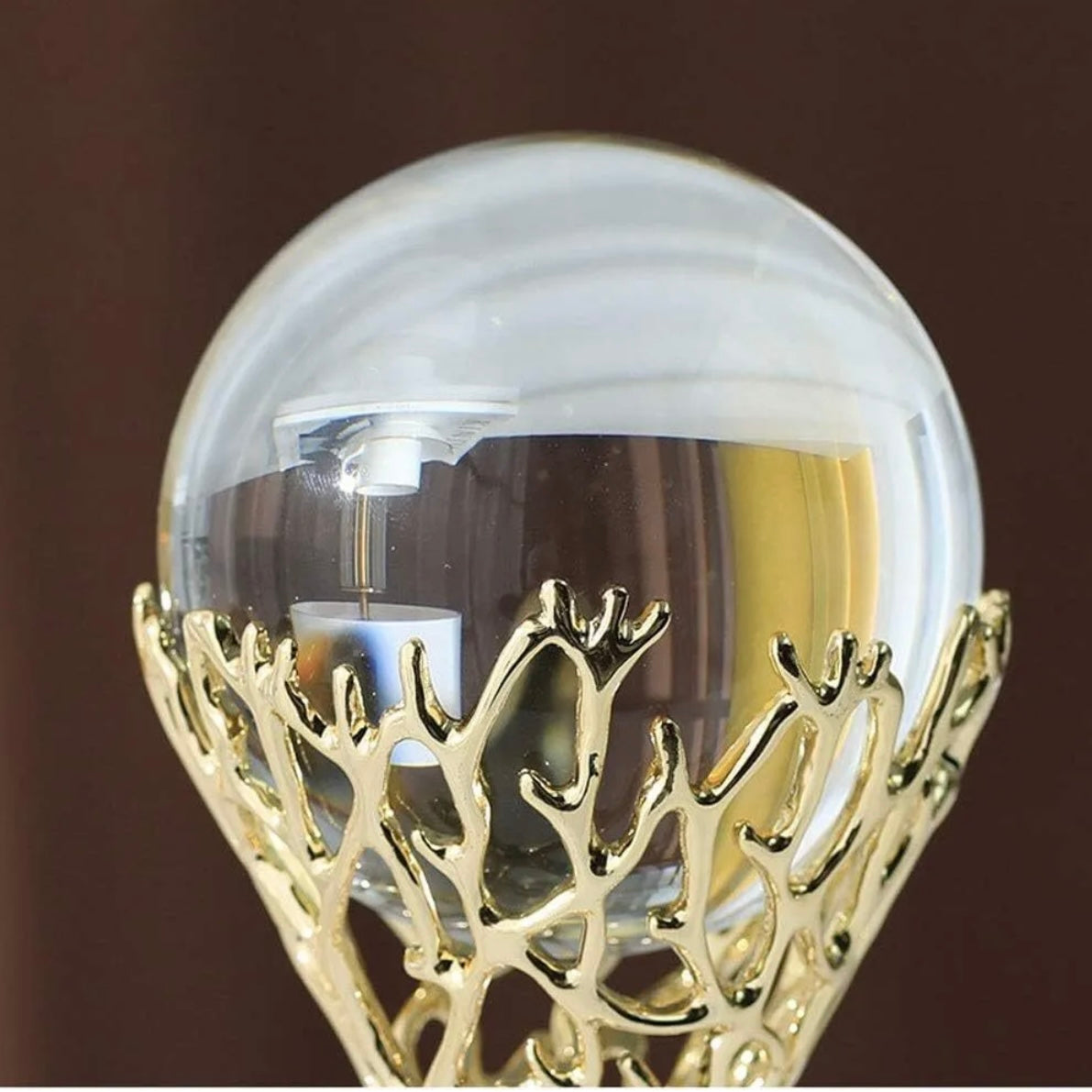 1 Pc Exclusive Metal Crystal Ball Ornament