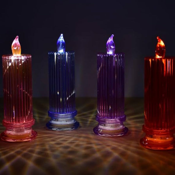 Colourful Electric Candles(Set of 2)