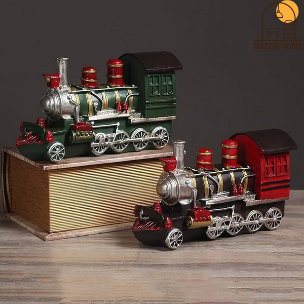 Secret Retro Train Money Bank