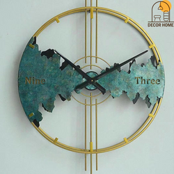 Zinc Gold Stylish Wall Clock