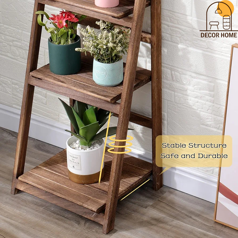 4 Tier Ladder Shelf