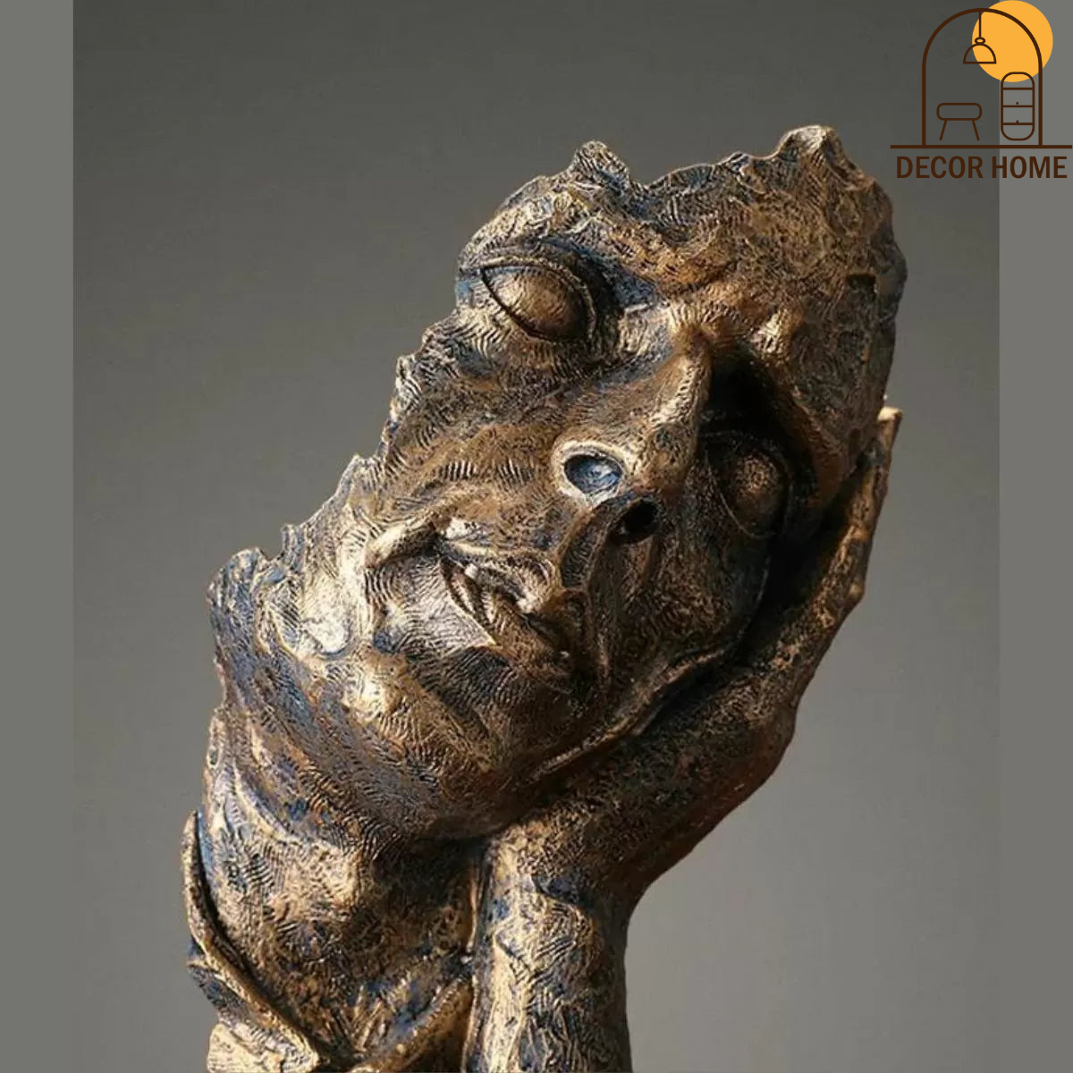 Silent Face Sculpture (Hear No Evil)