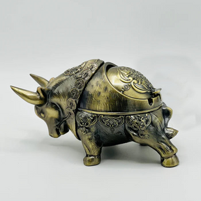 Metallic Big Bull Ashtray