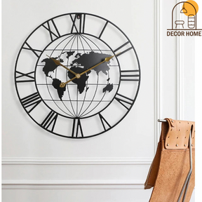 Global Map of Earth Clock