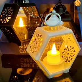 LED Hexagonal Wind Lamp