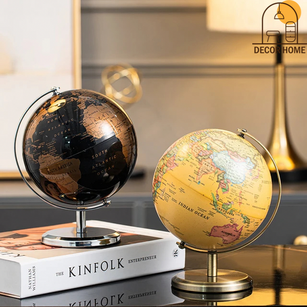 Retro World Globe