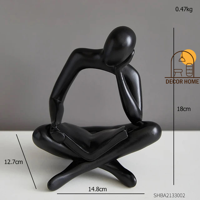 Nordic Thinking Figure Statues