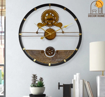 Creative Hollow Gear Wall Clock