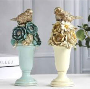 Bird Vase Decor