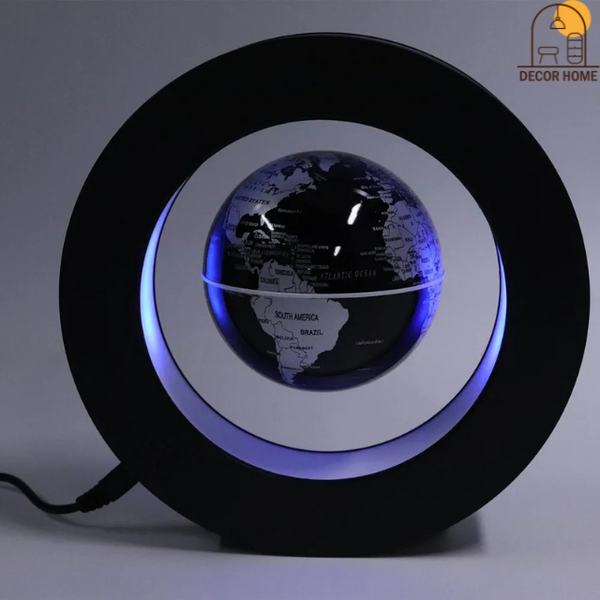 Magnetised Floating Globe With LED Light