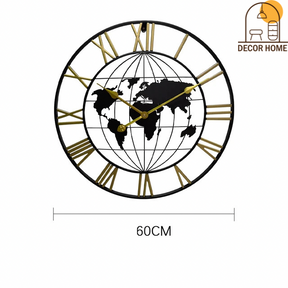 Global Map of Earth Clock