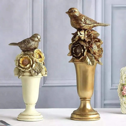 Bird Vase Decor