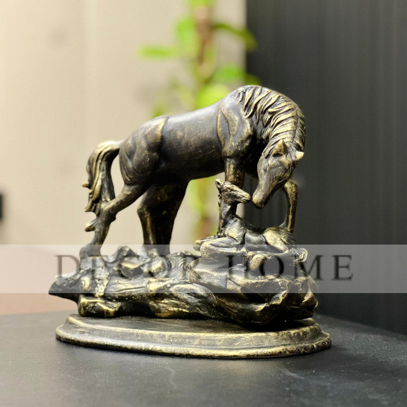 Majestic Midnight Stallion