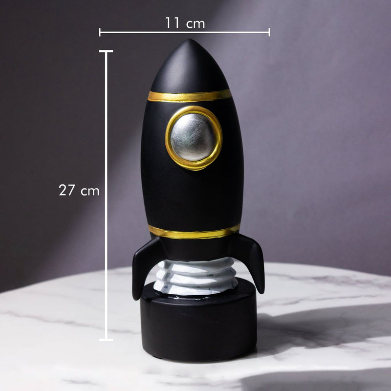 1 Pc Chasing Stardust Spacecraft Sculpture And Money Bank