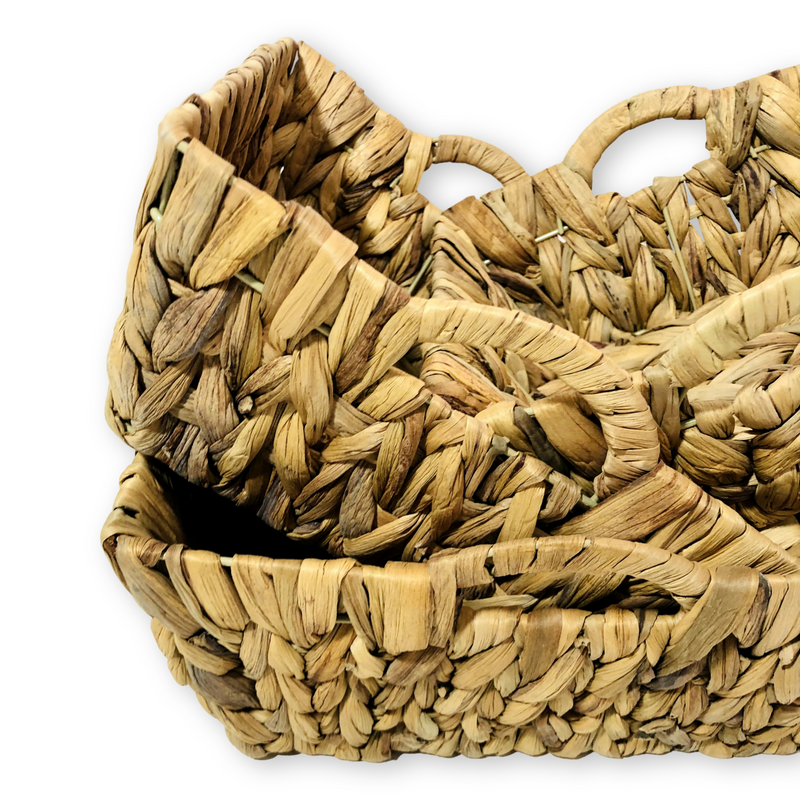 Jute Square Basket (Set of 3)