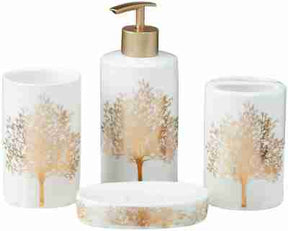 Ceramic Bathroom Accessories Set of 4