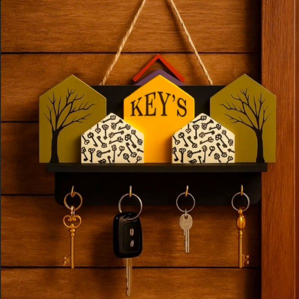 Tree Imprinted Aesthetic Key Holder