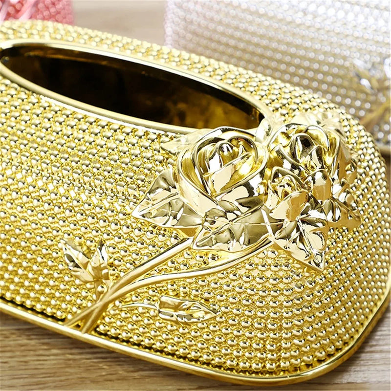 Gold Luxury  Tissue Box