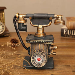 Large Creative Retro Decorative Phone Model Telephone